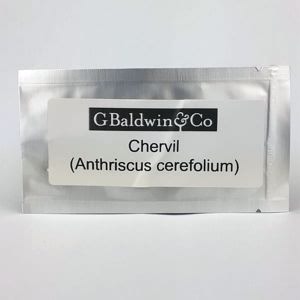G. Baldwin & Co. Growing Seeds Chervil Seeds  (anthriscus Cerefolium) 5g