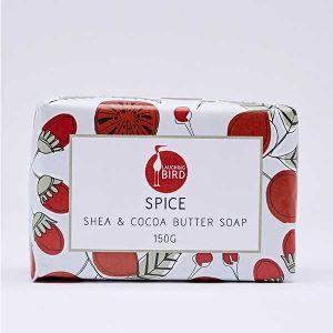 Laughing Bird Spice Soap with Shea and Cocoa Butter 150g