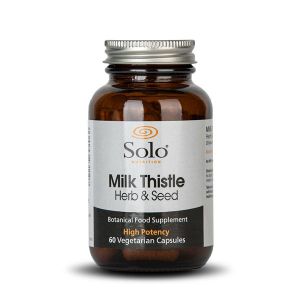 Solo Milkthistle (herb & Seed) Vegetarian Capsules