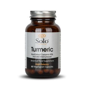 Solo Nutrition High Potency Turmeric Root Extract 1200mg 60 Vegetarian Capsules