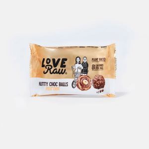 LoveRaw Vegan Milk Choc Nutty Chocolate Balls 28g