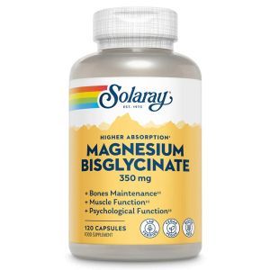 Solaray Magnesium Bisglycinated 350mg 120 caps