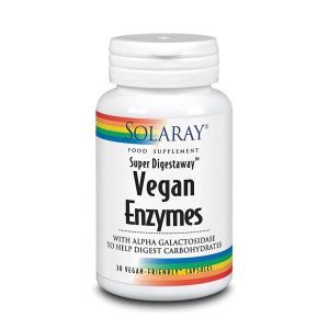 Solaray Vegan Enzymes 30 Vegan Capsules