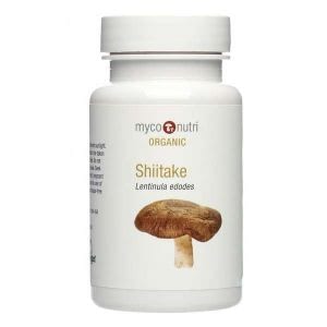 Myco-Nutri Organic Shiitake Mushroom 60 Capsules