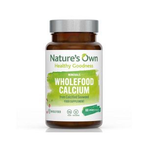 Natures Own Wholefood Calcium 60 Vegan Capsules