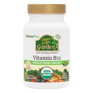 Natures Plus Source of Life Garden Vitamin B12 60 Vegan Capsules
