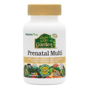Natures Plus Source of Life Garden Organic Prenatal Multivitamin 90 vegan tablets