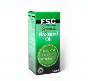 Fsc Organic Cold-pressed Flaxseed Oil With Omega 3 500ml