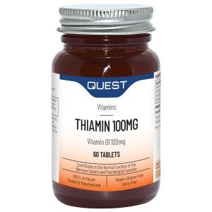 Quest Thiamine (Vitamin B1) 100mg 60 Tablets