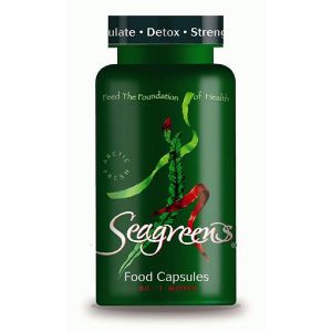 Seagreens Wild Seaweed Food Capsules 60x500mg