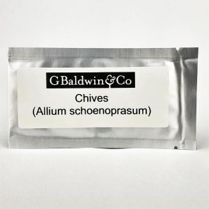 G. Baldwin & Co. Growing Seeds Wild Chives Herb Seeds Packet 5g