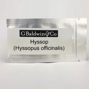 G. Baldwin & Co. Growing Seeds Hyssop Herb Seeds Packet 5g