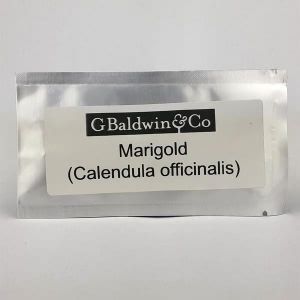 G. Baldwin & Co. Growing Seeds Marigold (pot) Herb Seeds Packet 5g