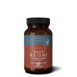 Terranova Fermented Reishi 50 Vegetarian Capsules