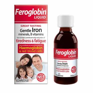 Vitabiotics Feroglobin B12 Gentle Liquid Iron, Zinc & B Complex