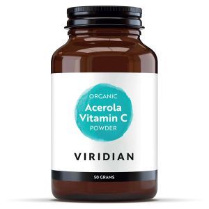 Viridian Organic Acerola Vitamin C Powder 50g