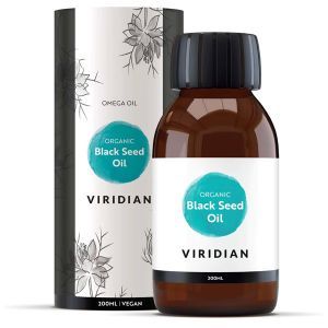 Viridian 100% Organic Black Seed Oil 200ml
