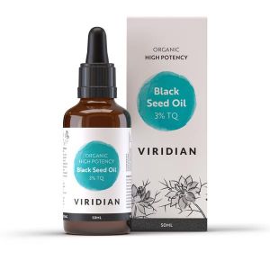 Viridian 100% Organic High Potency Black Seed Oil 50ml