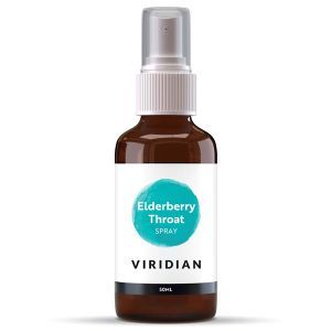 Viridian Organic Elderberry Throat Spray 50ml