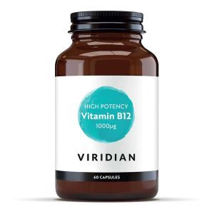 Viridian High potency Vitamin B12 1000mcg 60 caps