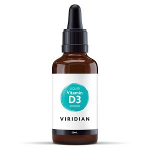 Viridian Liquid Vitamin D3 2000iu 50ml