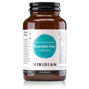Viridian Multivitamin Essential Man Formula 60 Vegan Capsules
