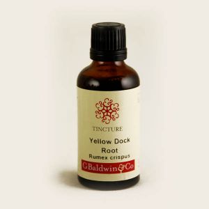 Baldwins Yellow Dock ( Rumex Crispus )  Herbal Tincture
