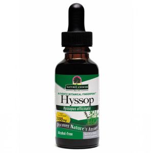 Natures Answer Hyssop Alcohol Free Fluid Extract 30ml