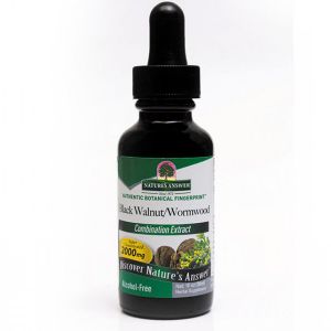 Natures Answer Black Walnut & Wormwood Alcohol Free Fluid Extract 30ml