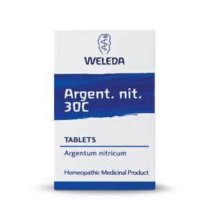 Weleda Homeopathic Argent Nit 125 Tablets 30c