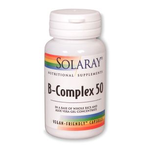Solaray B Complex 50 60 Vegan Capsules