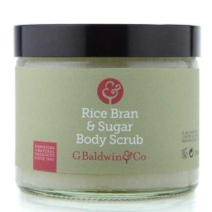 Baldwins Bamboo, Rice Bran & Sugar Body Scrub 250g