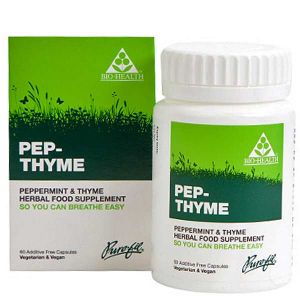 Bio-health Pep-Thyme Peppermint & Thyme Compound 60 Vegetarian Capsules