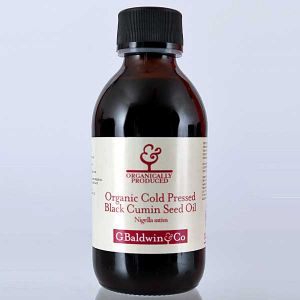 Baldwins Organic Cold Pressed Black Cumin Seed Oil (Nigella sativa)
