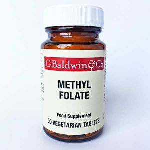 Baldwins Methyl Folate 90 Vegetarian Tablets