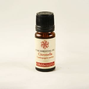 Baldwins Citronella (cymbopogon Nardus) Essential Oil