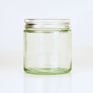 Wide Mouth Jar Clear With Silver Lids 120ml