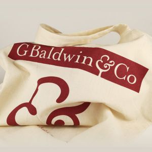 Baldwins Natural Cotton Shopping Bag
