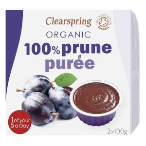 Clearspring Organic 100% Prune Puree 2x100g
