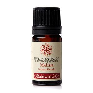 Baldwins Pure Essential Oil Of Melissa (melissa Officinalis) Diluted In Jojoba Oil