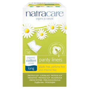 Natracare Organic Cotton Panty Liners Long x 16