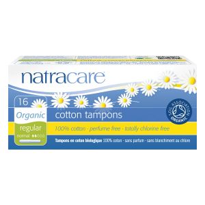Natracare Organic All Cotton Applicator Tampons X 16 (regular)
