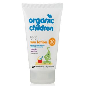 Green People Organic Children Scent-Free Sun Lotion SPF30 150ml