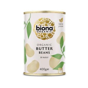 Biona Organic Canned Butter Beans 400g