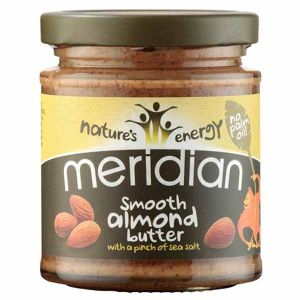 Meridian Organic Smooth Almond Butter With a Pinch of Salt 170g