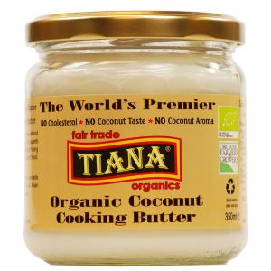 Tiana Organic Fair Trade Coconut Cooking Butter 350ml