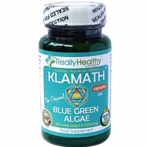 Klamath Blue Green Algae 60 Veg Capsules 500mg