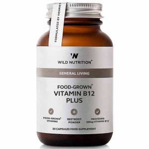 Wild Nutrition General Living Food-Grown Vitamin B12 Plus 30 Capsules