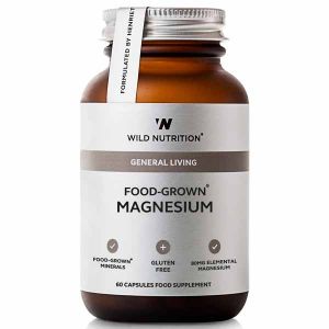 Wild Nutrition General Living Food-Grown Magnesium 60 Capsules