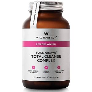 Wild Nutrition Bespoke Woman Food-Grown Total Cleanse Complex 90 Capsules